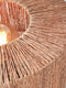 GOOD&MOJO Tafellamp Iguazu - Jute/Bamboe Zwart - Ø30x45cm -