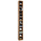 VCM Houten CD DVD standaard Opbergrek Boekenplank Decoratieve plank Bigol Houten CD DVD standaard Opbergrek Boekenplank Decoratieve plank Bigol