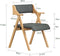SoBuy FST98-SG - Opvouwbare Eetkamerstoel - Ergonomisch ontwerp - Donkergrijs