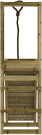 vidaXL - Speelhuis - met - klimwand - geïmpregneerd - grenenhout
