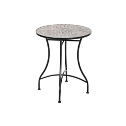 Bijzettafel Home ESPRIT Zwart Multicolour 60 x 60 x 72 cm
