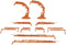 Kibri 10988 H0 Atlas Laadkranen, 2 stuks