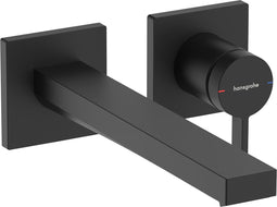 Hansgrohe Tecturis E - Eéngreeps Inbouw Wastafelkraan - 22,5 cm uitloop - Mat Zwart