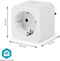 Nedis SmartLife - Slimme Stekker - WiFi - 3680W - Geaard - Wit (3 stuks)