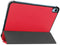 Just in Case 4827411 - Draaibare Tablethoes - 360 graden bescherming - Rood voor Apple iPad 10.9 (2022/2024)