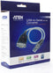 Aten Usb Naar Serial Converter - RS-232 - 20 cm - Zilver