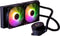 Cooler Master MasterLiquid 240L Core - CPU-koeler - ARGB waterkoeler - Zwart