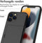 iMoshion Hoesje Geschikt voor iPhone 13 Pro Max Hoesje - Ruimte voor 2 pasjes - iMoshion Backcover met pasjeshouder - Zwart