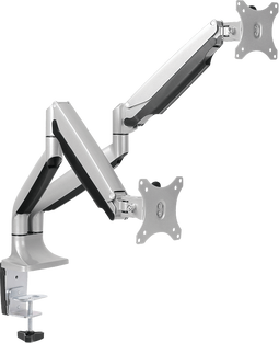 LogiLink BP0043 - Bureaumount - 2x Monitorarm - Max 32" - Aluminium