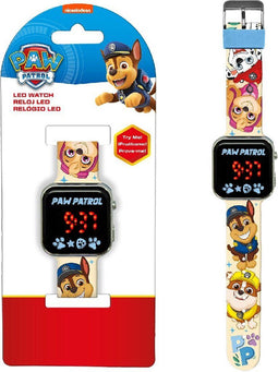 Paw Patrol Led Horloge