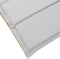 vidaXL - Ligbedden - met - Kussens - 2 - stuks - Lichtgrijs - Massief - Acaciahout