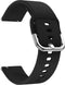 iMoshion Bandje Geschikt voor Samsung Gear S3 Frontier / Gear S3 Classic / Galaxy Watch (46mm) - iMoshion Siliconen bandje - Zwart