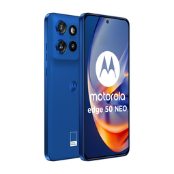 MOTOROLA edge 50 Neo - Smartphone - 256 GB - 68 W TurboPower - Blauw