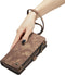 Caseme - Geschikt voor Samsung Galaxy S23 - Vintage 2 in 1 portemonnee hoes - Bruin