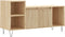vidaXL - Tv-meubel - 100x35x55 - cm - bewerkt - hout - sonoma - eikenkleurig