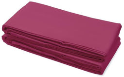 LOVELY HOME Onderlaken 100% katoen 180 x 290 cm - 1 persoon - Fuchsia