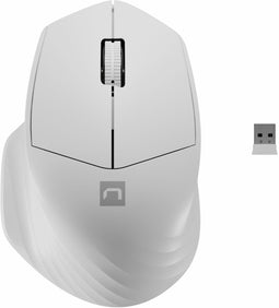 Natec Siskin 2 - Draadloze muis - 1600 DPI - Wit