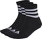 adidas Sportswear 3-Stripes - Korte Sokken - Laag model - Zwart (3 paar)