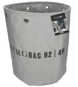 Opbergzak - Ø33xH37cm - 40 Liter - Donkergrijs