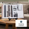 Luft Houten borden display - Bordenstandaard - Tot 27 cm hoog - Zwart