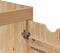 vidaXL - Wastafelkast - OTTA - 59x40x80 - cm - massief - grenenhout