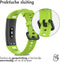 iMoshion Bandje Geschikt voor Honor Band 4 - iMoshion Siliconen band zwarte gesp met design met installatiehulp - Groen