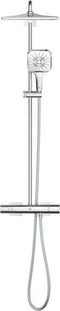GROHE Rainshower SmartActive 310 Regendouche Mono Cube - Thermostaatkraan - 3 douchestralen - Chroom - 26652000