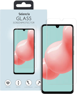 Selencia Galaxy A41 - Gehard Glas Screenprotector - 9H krasbestendig