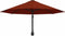 vidaXL - Wandparasol - met - metalen - paal - 300 - cm - terracottakleurig