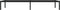 vidaXL - Bedframe - metaal - zwart - 90x190 - cm