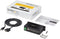 Startech.com ST7200USBM - Monteerbare USB 2.0-hub - 7-poorts - Zwart