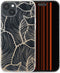 iMoshion Hoesje Geschikt voor iPhone 15 Plus Hoesje Siliconen - iMoshion Design hoesje - Transparant / Golden Leaves Transparant