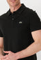 Lacoste Heren Poloshirt - M - Katoen - Zwart