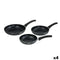 Pannenset Quttin Aluminium 24 cm 3 Onderdelen (4 Stuks)