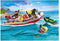 PLAYMOBIL Action Heroes Brandweerboot met waterscooter - 71464