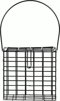 Zzzbest for birds vetblokhouder ijzer zwart 15x7x13 cm