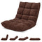 Coast Vloerstoel met Verstelbare rugleuning - Max. 90 kg - 105 x 56 x 15 cm - Bruin