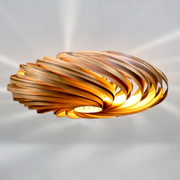 GOFURNIT Ceiling light 'Veneria' from amber tree
