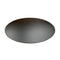 Home delight Coffee table Oak oval black