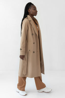 The Straight Trench - Beige