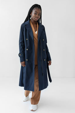 The Straight Trench - Navy