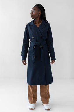 The Straight Trench - Navy