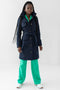 Waterproof Tailored Trenchcoat Navy - Matte