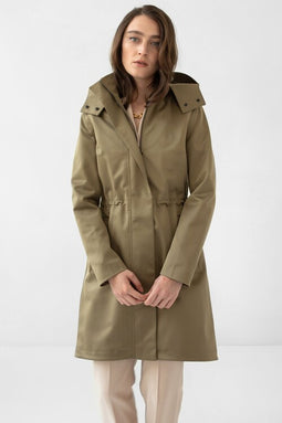 Tailored Waterproof All-Weather Parka - Green