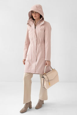 Tailored Waterproof All-Weather Parka - Pink
