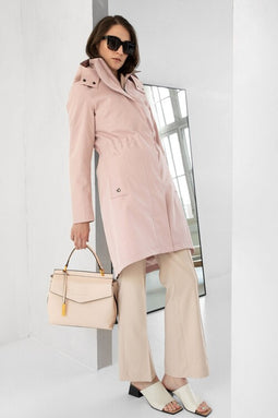 Tailored Waterproof All-Weather Parka - Pink
