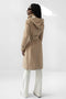 Waterproof Waistbelt RainCoat - Beige