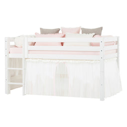 Hoppekids Winter Wonderland curtain with tulle for half-high and bunk bed
