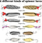 Happygetfit 235 Pieces Fish Lure Kit, Universal Different Fish Bait
