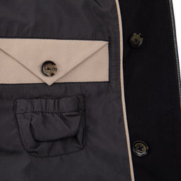 Tailored Waterproof All-Weather Parka - Black